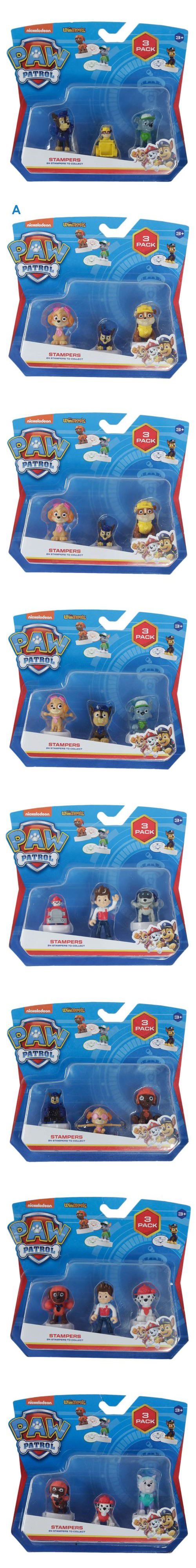 汪汪隊立大功 - 印章公仔3入組(隨機出貨)