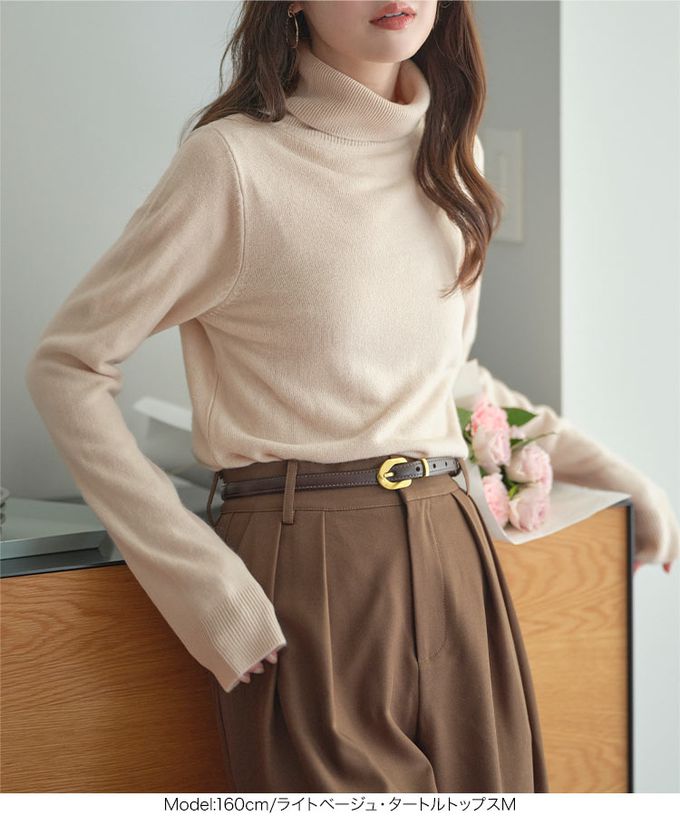 日本 Kobe Lettuce - [暢銷]舒芙蕾質感可機洗針織上衣-(選領和長度)-海軍藍