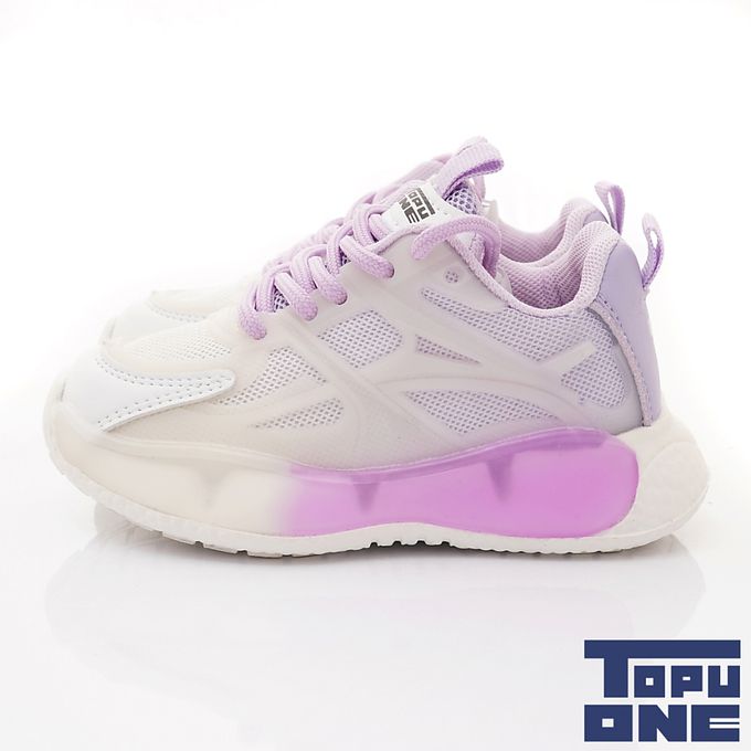 TOPUONE-厚底潮流運動童鞋-623913紫(中小童段)-運動鞋-紫