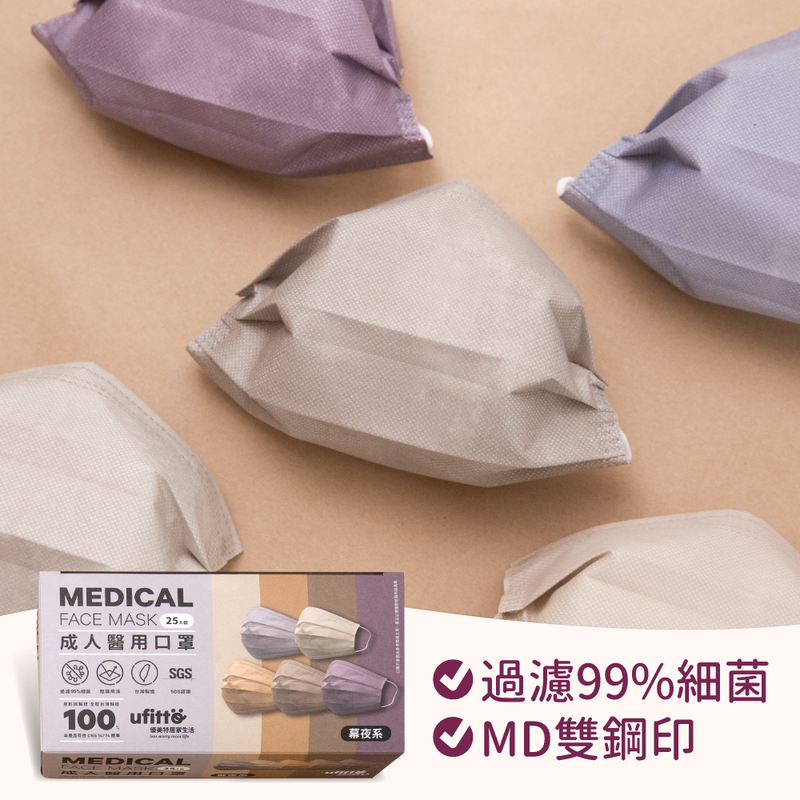 善存科技 口罩國家隊 兒童/成人醫療級平面口罩/MIT/MD雙鋼印