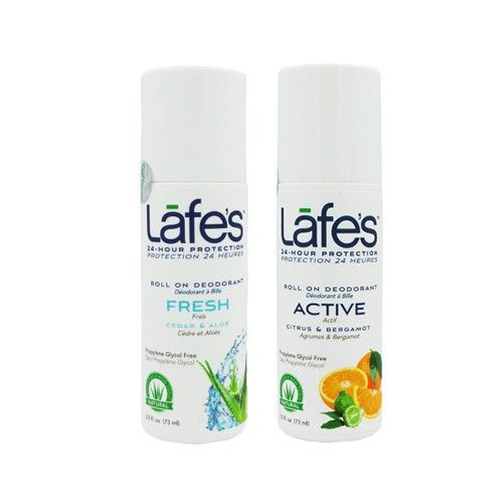 美國 Lafe's organic - 純自然體香劑雙入組-運動+鼠尾草