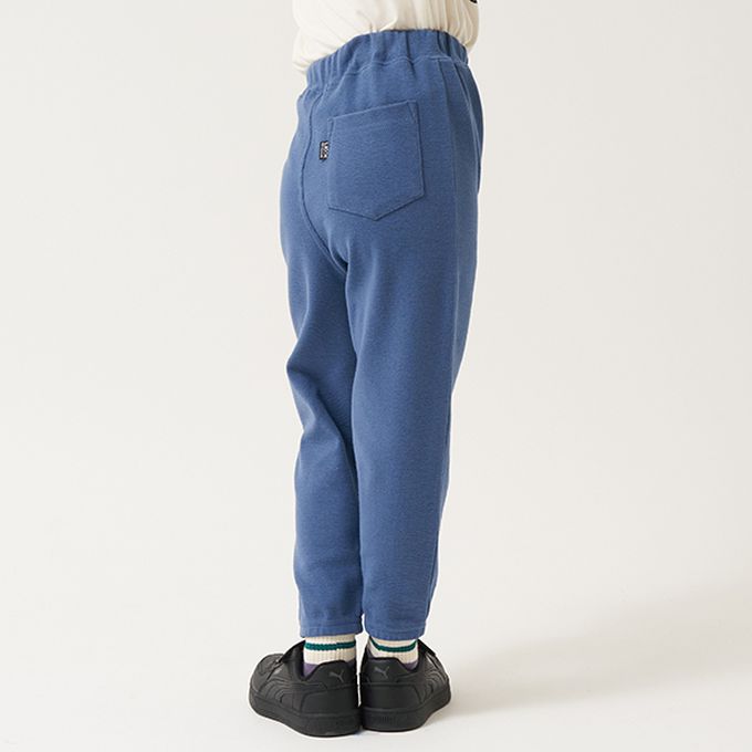 日本 b-ROOM - 彈性舒適百搭長褲-煙燻綠