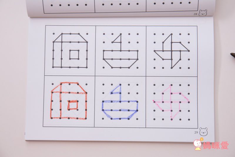 眼腦手協調 點連點圖形練習5x5-1日5分訓練反應力