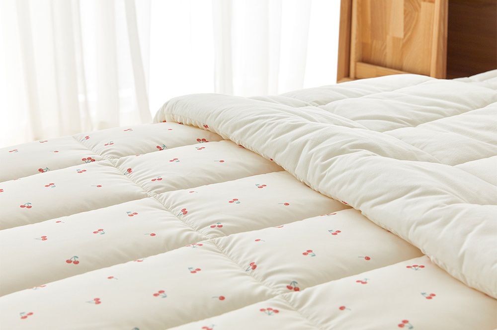 韓國 Maatila - 可水洗超細纖維棉花糖棉被-甜心櫻桃