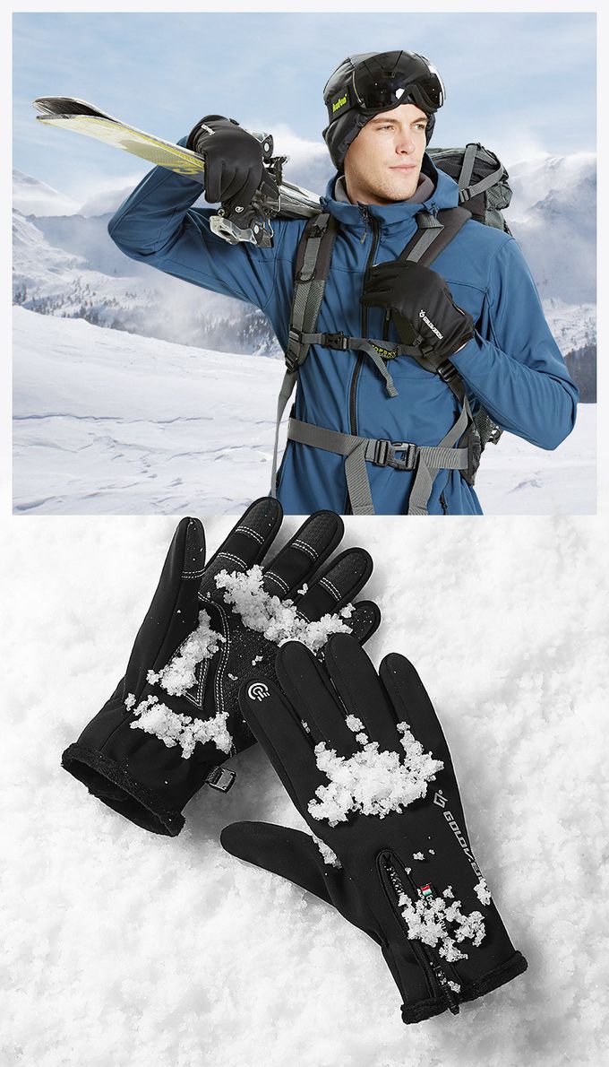 GOLOVEJOY - 多功能登山手套-掀指款