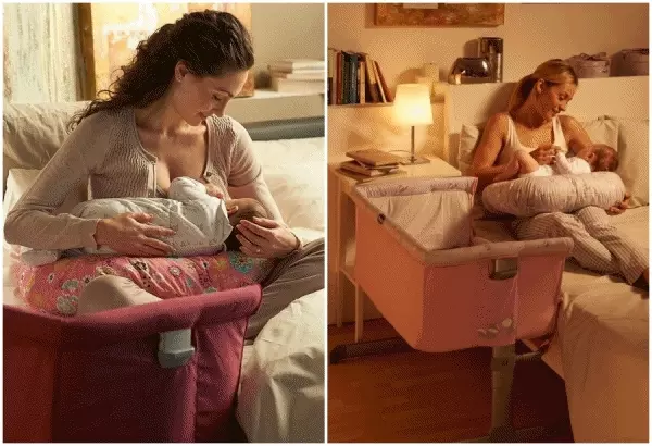 義大利 chicco - Next 2 Me多功能移動舒適床邊床-絢暮杏