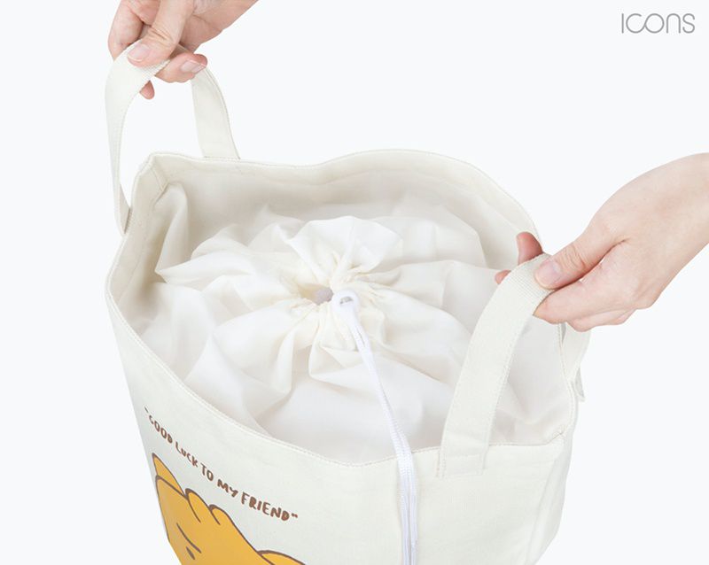 Kakao Friends - 萬用束口收納袋-Ryan (460x260mm)