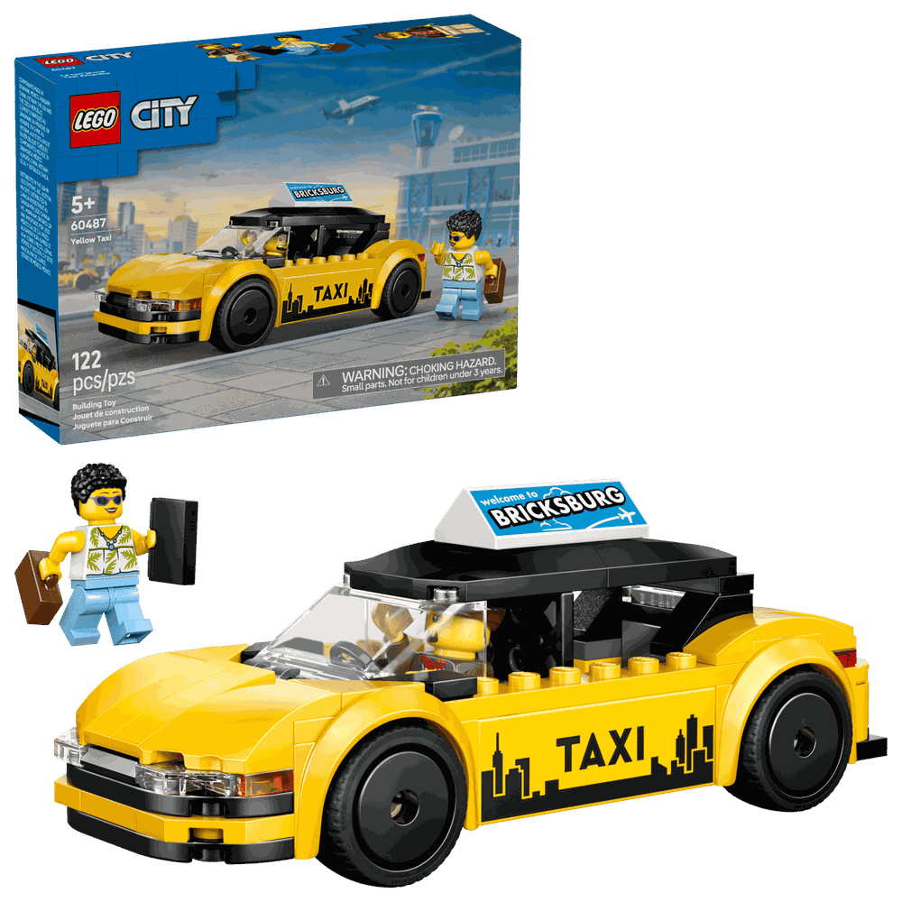LEGO 60487 黃色計程車 Yellow Taxi