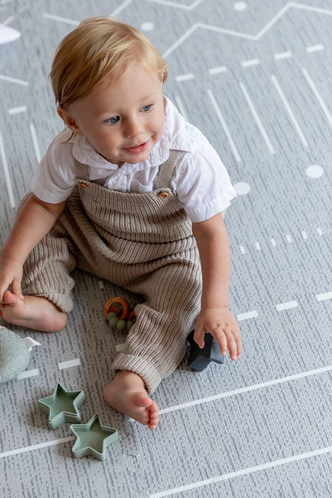 德國 toddlekind - 游牧系列遊戲地墊-風暴灰