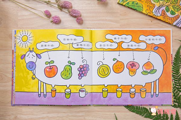 吃蔬果好健康套書-愛吃青菜的鱷魚+愛吃水果的牛