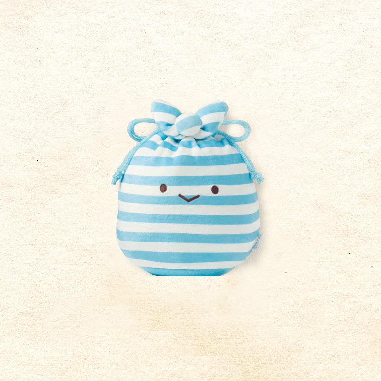 日本千趣會 - 角落生物毛巾布抽繩小物收納包-包袱巾