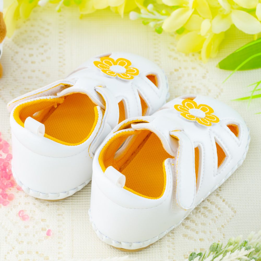 nikokids - 軟Q底學步鞋-白色(SG580)