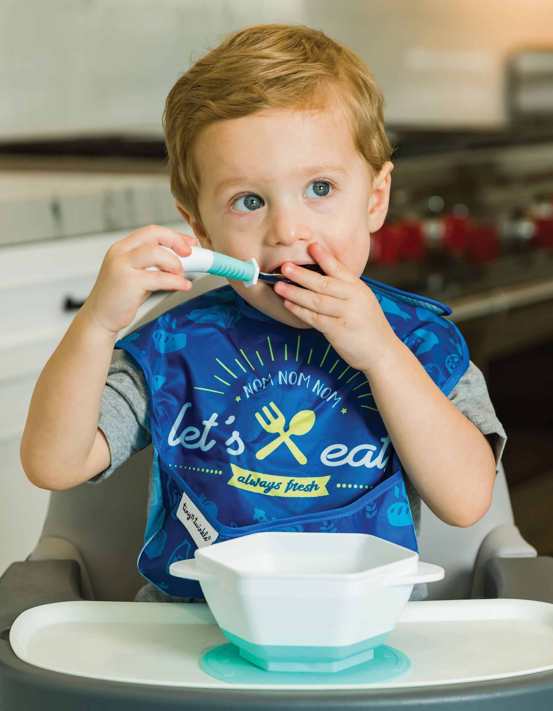 美國 tiny twinkle - 高級防水圍兜3入組-潮男組