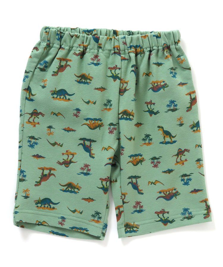 日本 BREEZE - 熱銷！百搭休閒印花短褲-乳牛紋-黑白