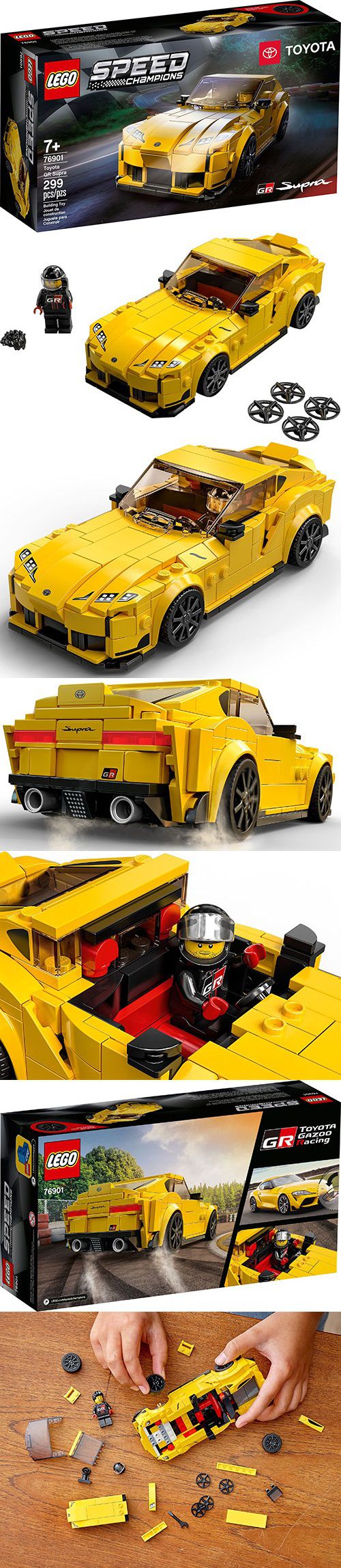 樂高 LEGO - 樂高積木 LEGO《 LT76901》CHAMPIONS 系列 - Toyota GR Supra-299pcs