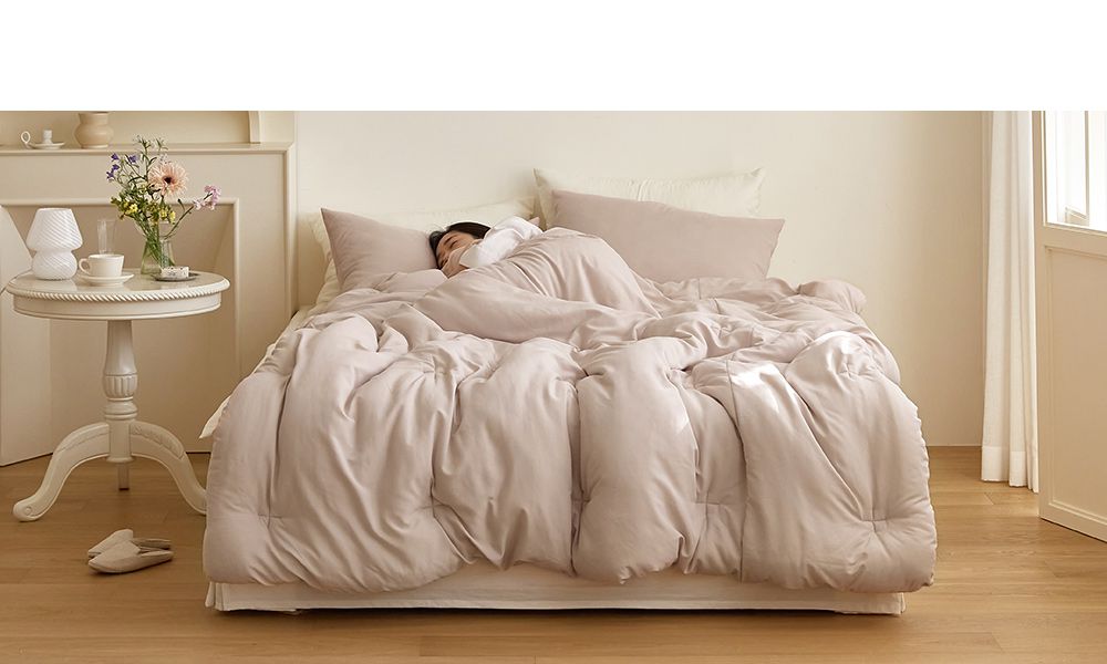 韓國 Maatila - 雲朵軟綿綿親膚四季被-草莓奶酪