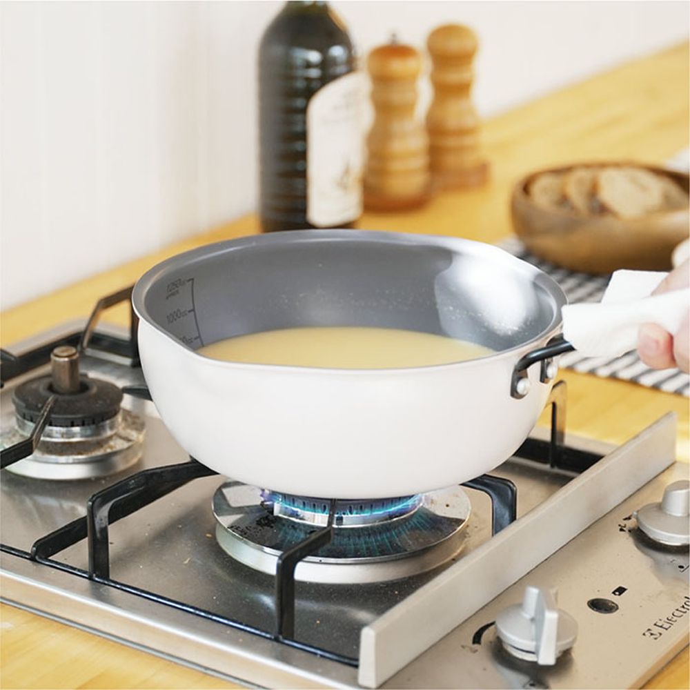 copan系列 Aggta 刻度油炸平底深鍋 20cm-466g