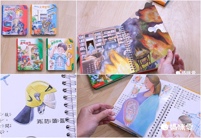 2D透視膠片書-工地實況