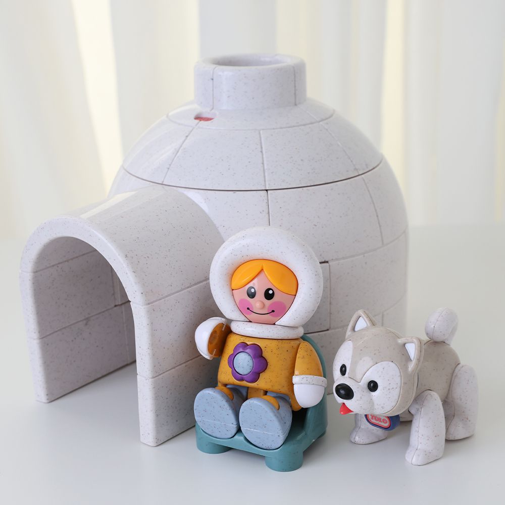 【啟蒙開發系列】豪華磁吸冰屋夢幻探索組 啟蒙開發玩具