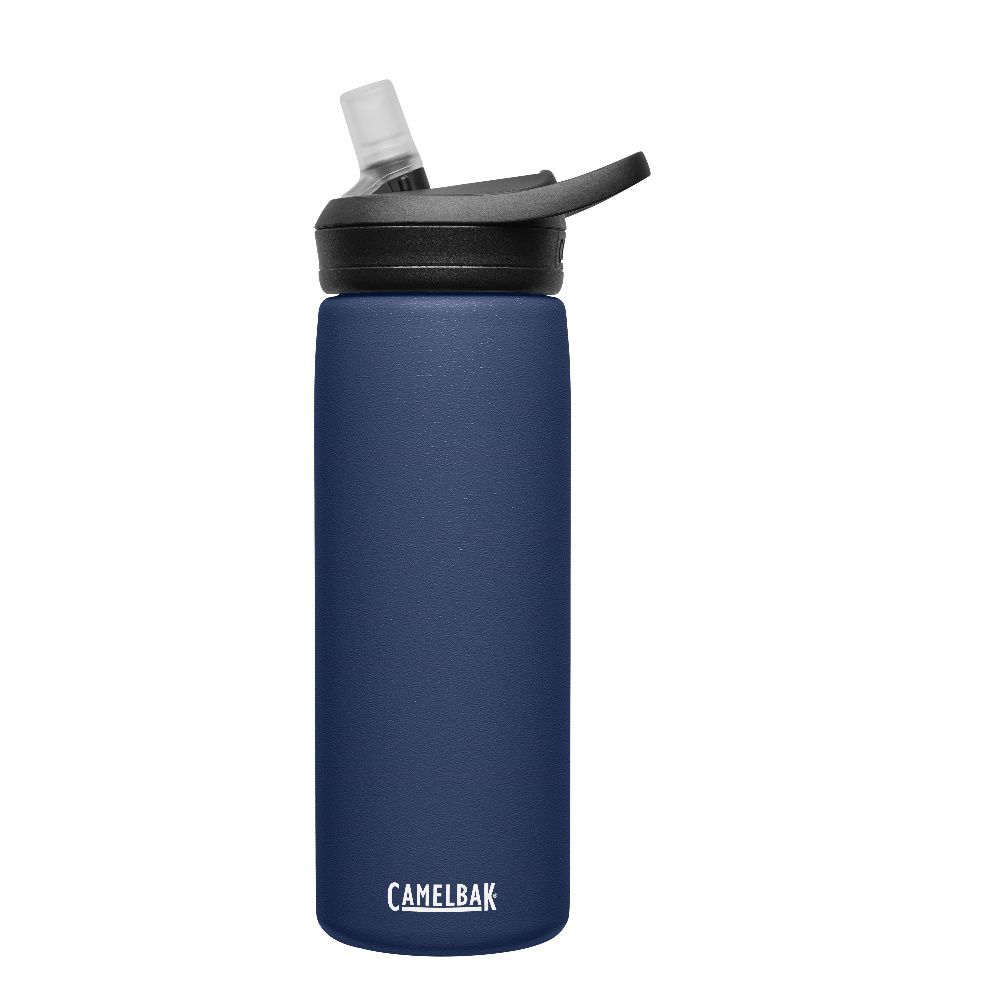 CamelBak - eddy+ 不鏽鋼多水吸管保溫瓶（保冰）-海軍藍-600ML