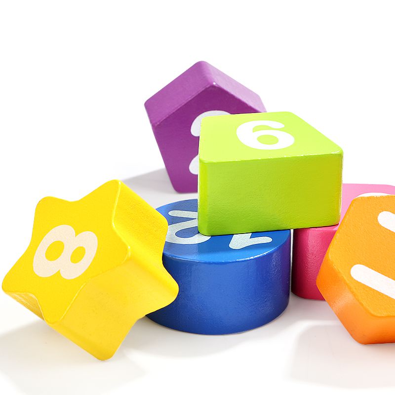 TOP BRIGHT特寶兒 - 數字積木認知時鐘