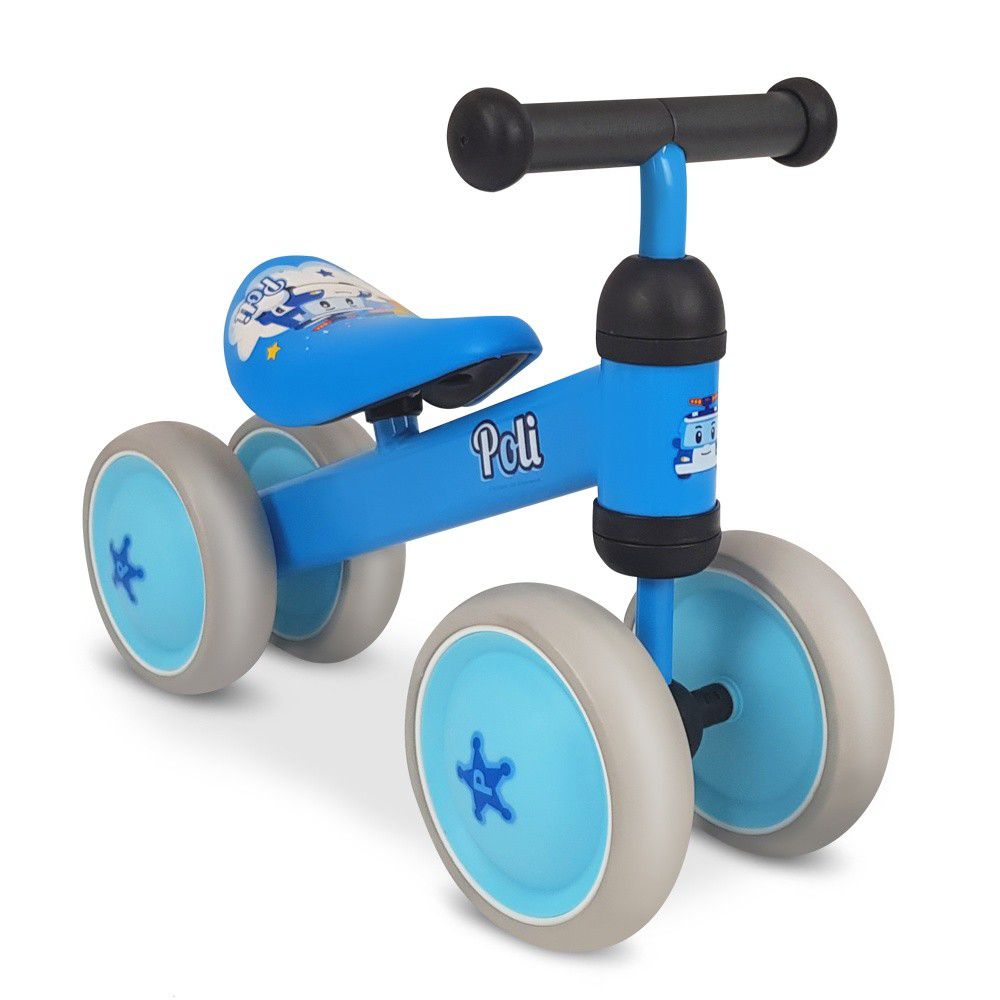 Kikimmy - 救援小英雄兒童滑步車-波力款-藍 (48x20x35cm)