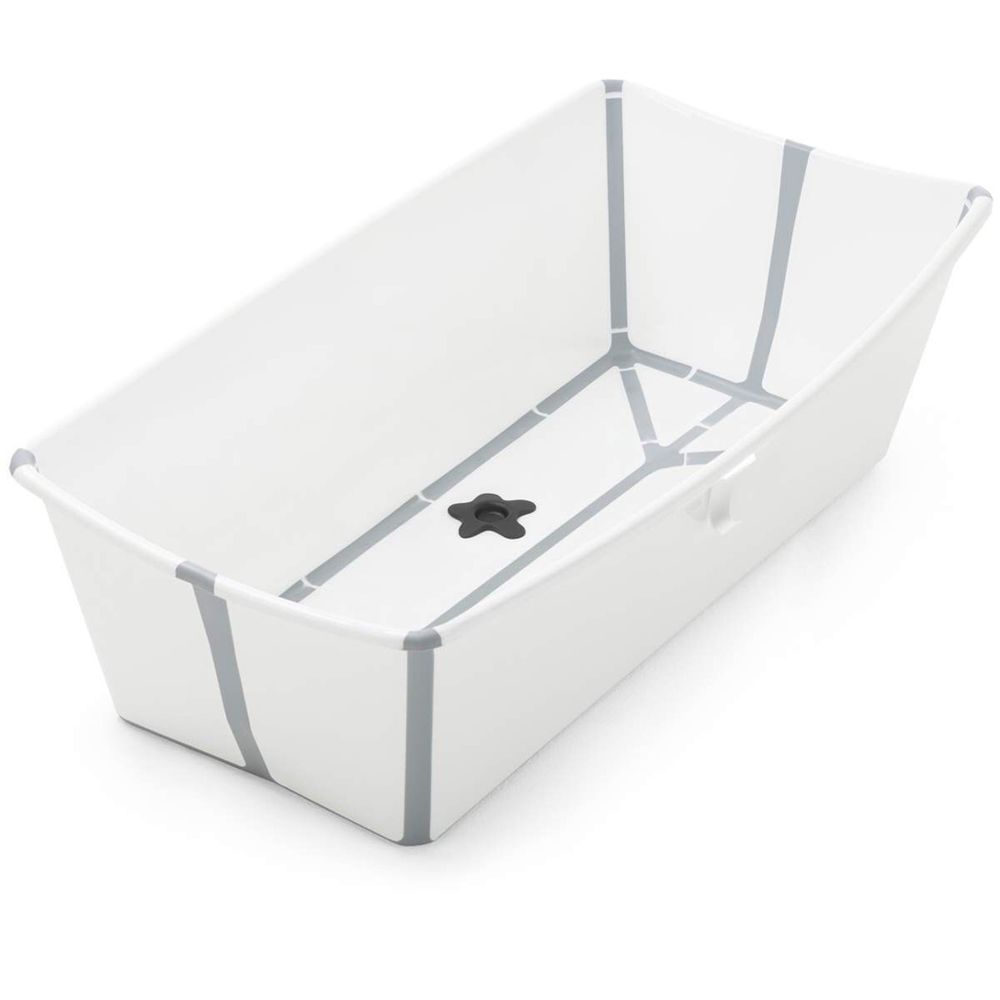 Stokke - Flexi Bath 折疊式浴盆-X-Large-加大版-白色(灰色包邊)
