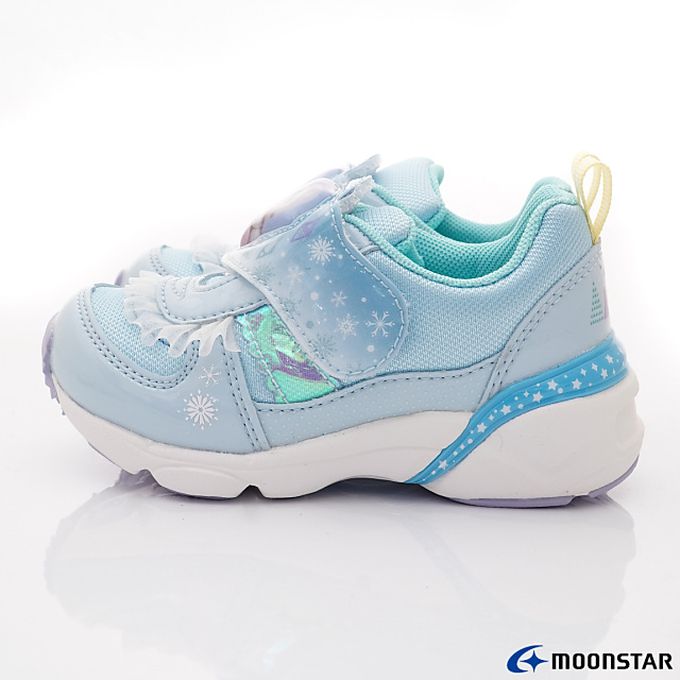Moonstar日本月星 - 月星冰雪聯名電燈機能童鞋-DNC13109藍(中小童段)-機能運動鞋-藍