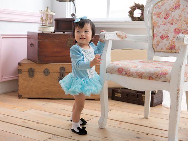 日安朵朵原創❤夢幻雪紡蓬裙