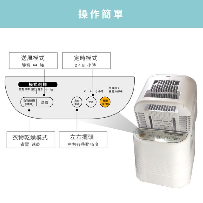 日本 IRIS OHYAMA - 循環衣物乾燥暖風機-3.5kg