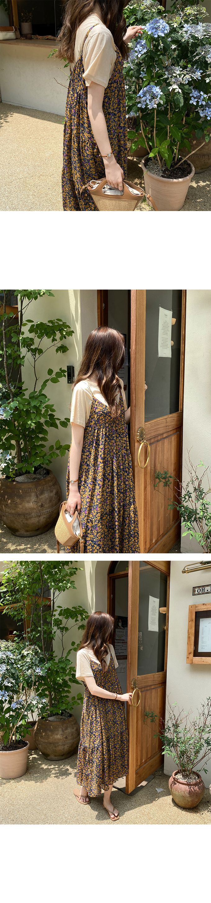 韓國女裝代購 - 好搭配微透圓領短袖上衣-白 (FREE)