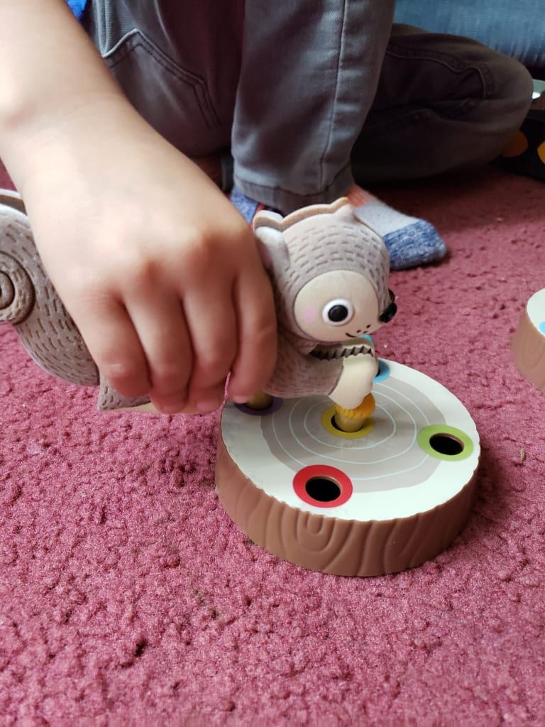 美國 Educational Insights - 小松鼠的橡果爭奪戰-(10週年紀念版)-3歲以上