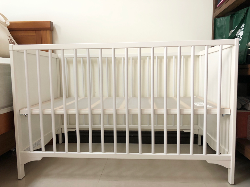 ［已售出-九成新］ikea SOL GUL嬰兒床