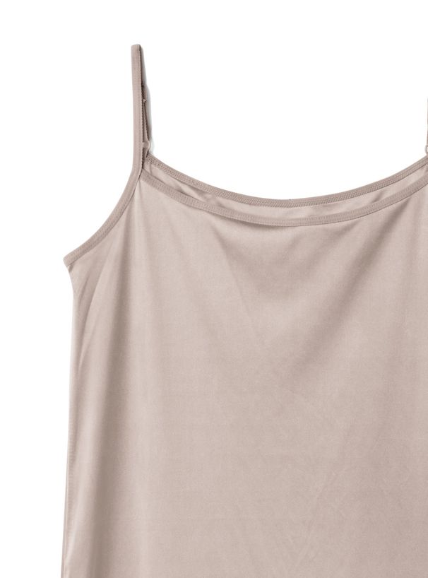 日本 GRL - 甜美桃心領泡泡短袖洋裝-淺卡其