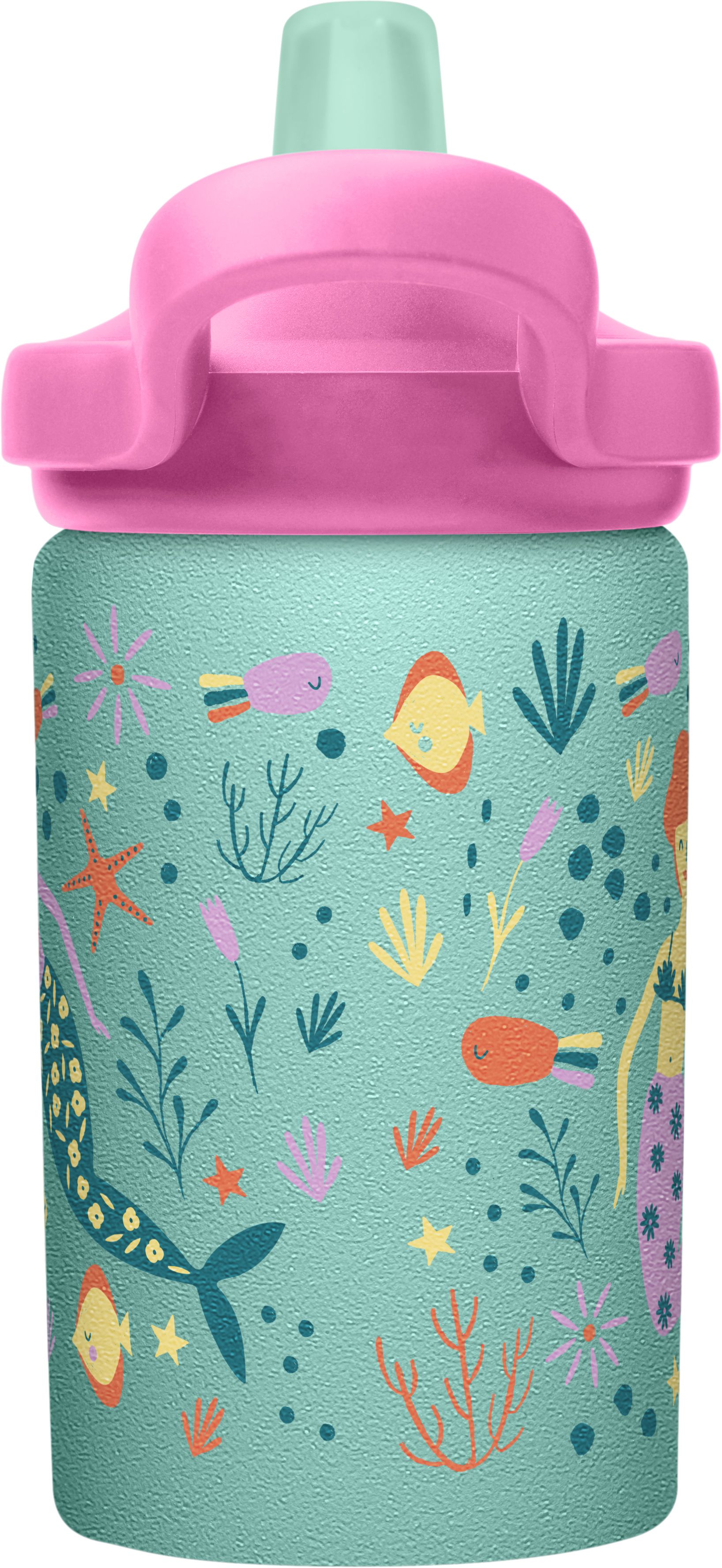 CamelBak - EDDY+ 兒童吸管單層不鏽鋼水瓶-美人魚王國-400ml