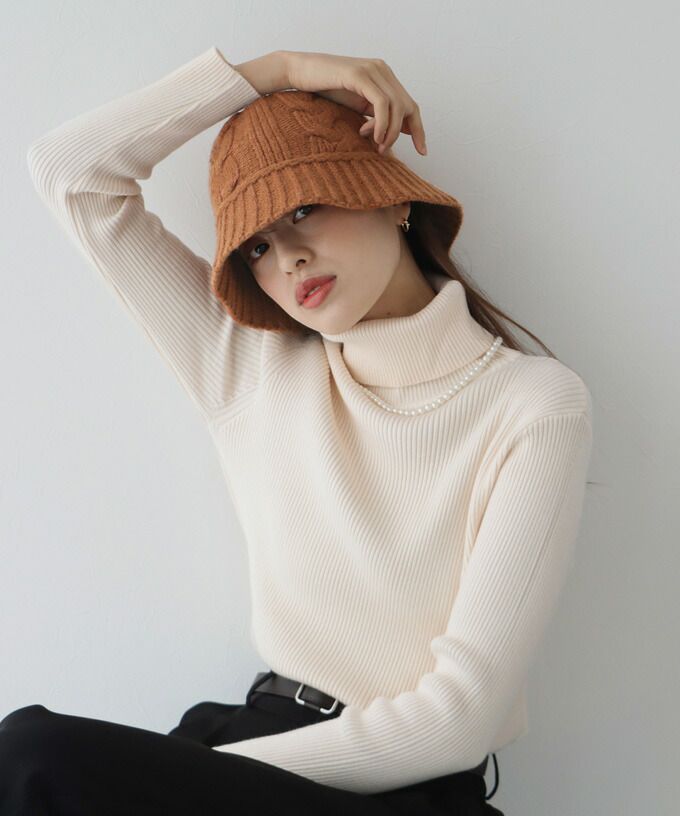 日本 BLUE EAST - 麻編編織鐘形帽-軍綠