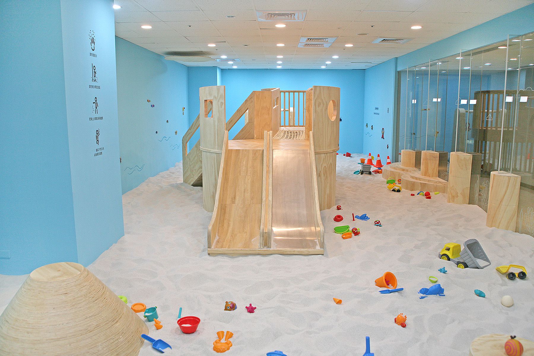 新竹國賓大飯店 ★ 木樂地親子沙坑遊戲室 讓孩子大放電