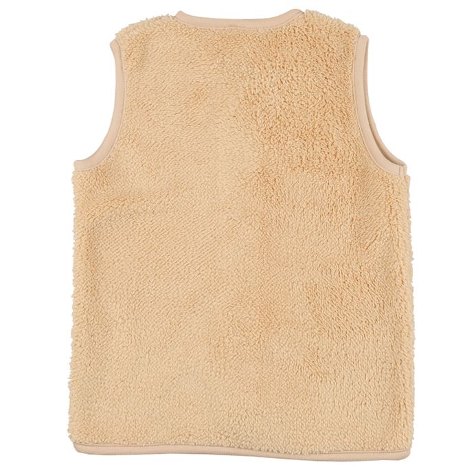 akachan honpo - 長版晚安背心-淺卡其色