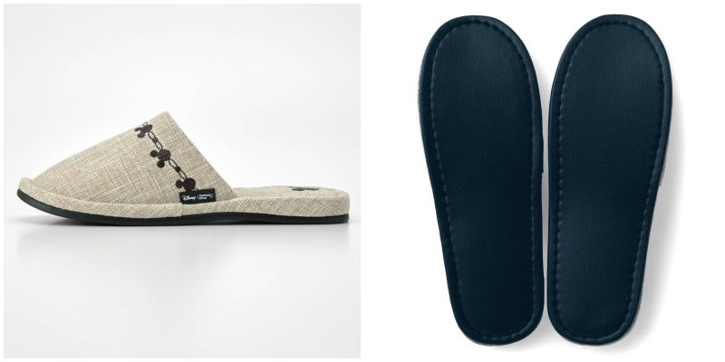 日本千趣會 - 迪士尼 刺繡室內拖超值四雙組-深色系 (24-26cm)