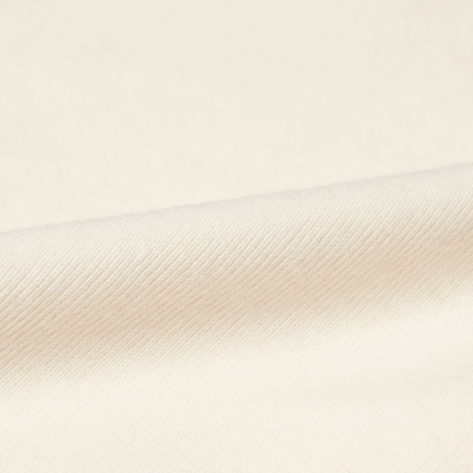 akachan honpo - 長袖有機包屁衣2件組-前開式-象牙白色