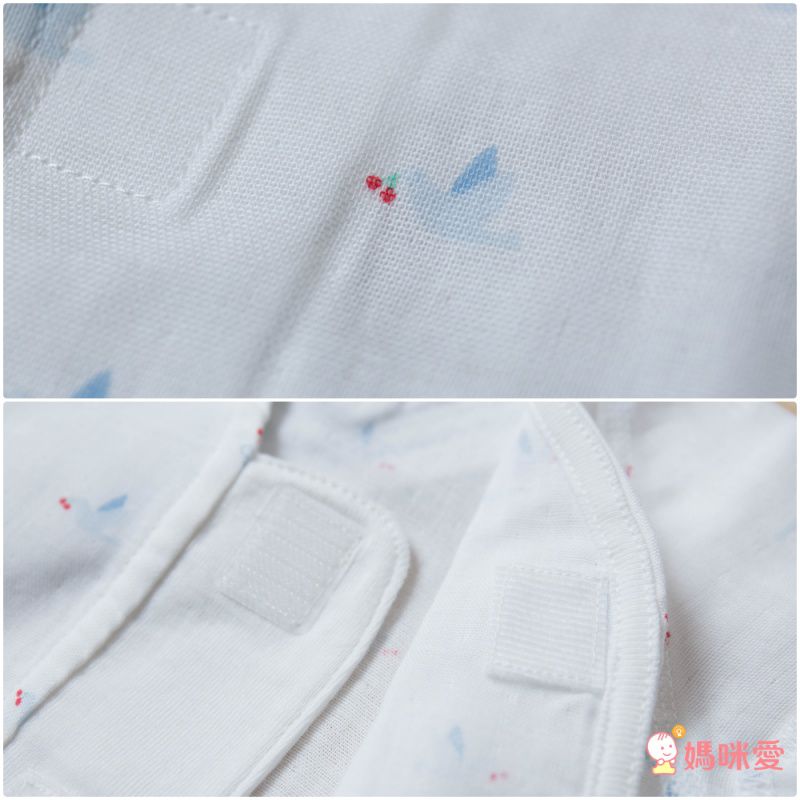 日本 Combi - mini系列-純棉紗布肚衣-鳥