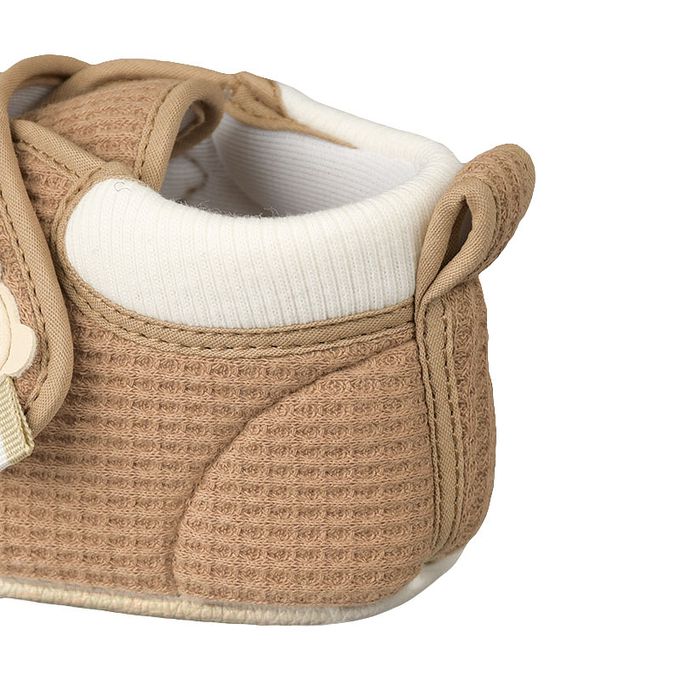 akachan honpo - 學步鞋-華夫格-咖啡色