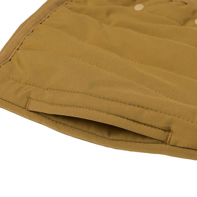 akachan honpo - 寬鬆夾克-超細纖維-淺卡其色