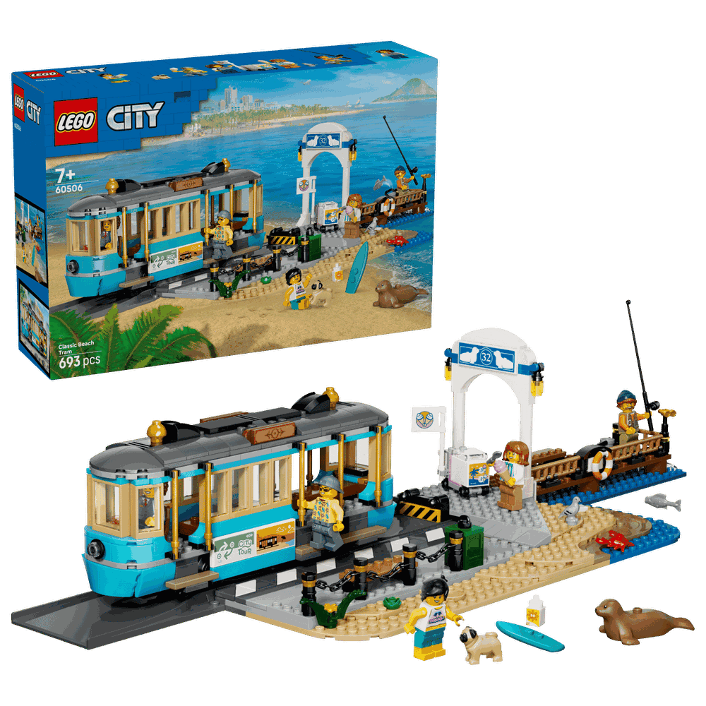 LEGO 60506 經典海灘路面電車 Classic Beach Streetcar
