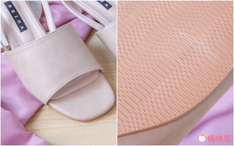 韓國 Dangolunni - 5cm寬面優雅細帶涼鞋-杏