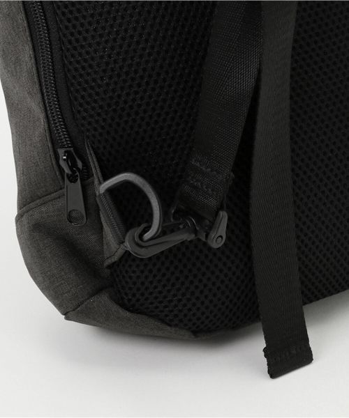 日本 Anello - 牛津布外出單肩包-Regular-GY灰色