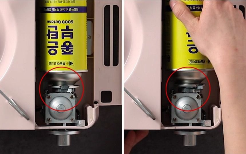 韓國 Dr.HOWS - Twinkle Stove卡式瓦斯爐(家庭用3.0KW)/內燃式卡式點火/兒童安全鎖裝置-冰河白