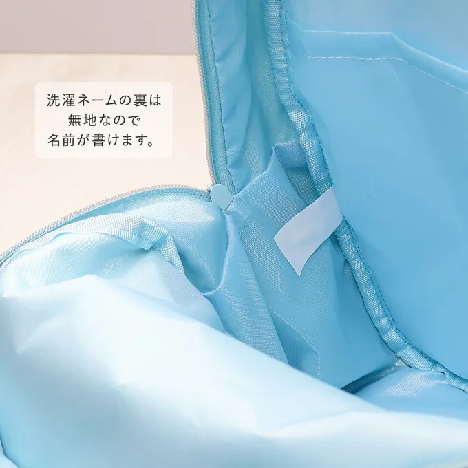 日本 ZOOLAND - 機能大容量童趣風減壓兒童背包(14L)-素面-丹寧藍 (35x26x14cm)