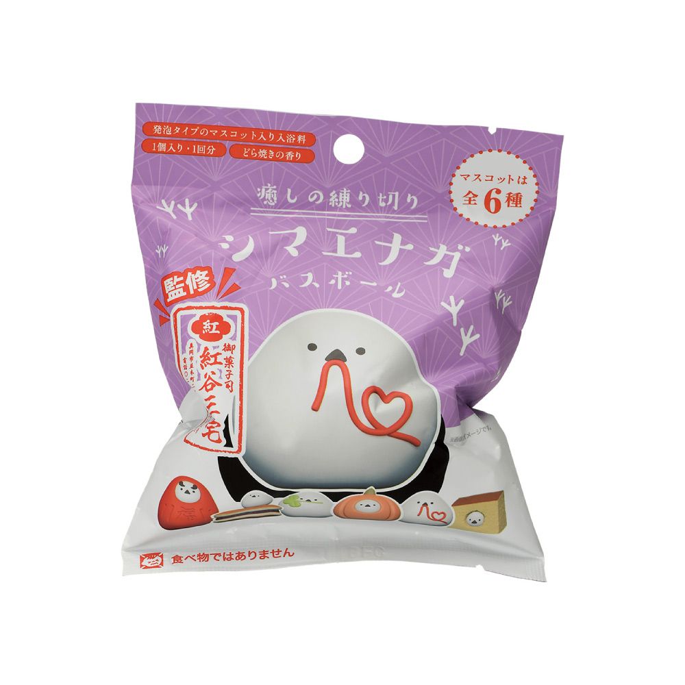 長尾山雀菓子造型入浴球(泡澡球)-5入組(隨機出貨)
