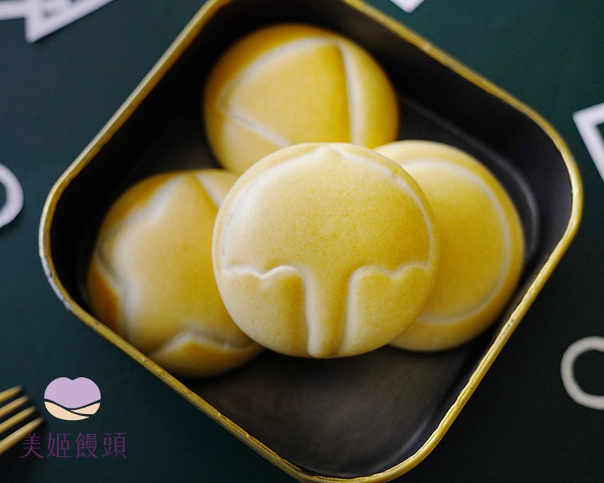 美姬饅頭 - 椪糖鮮乳造型饅頭-6入-35g/顆